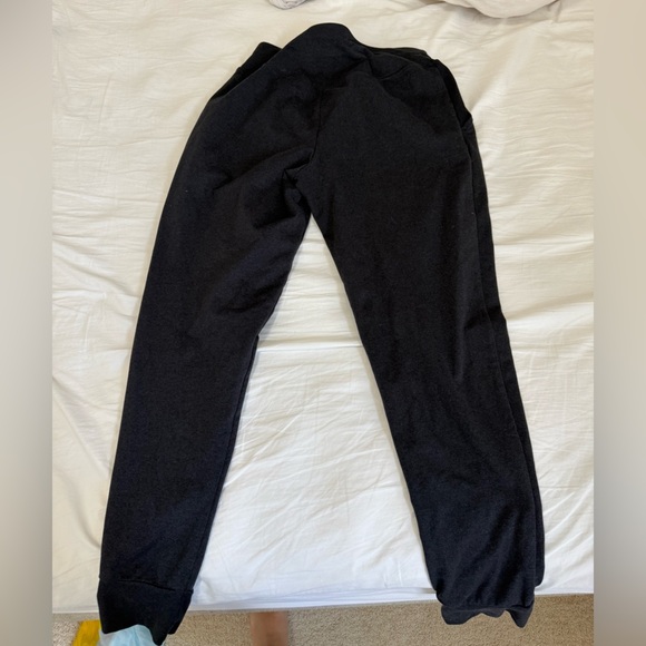 EUC Zella Restore Charcoal Black Maternity Jogger Pants size Small - Picture 2 of 4